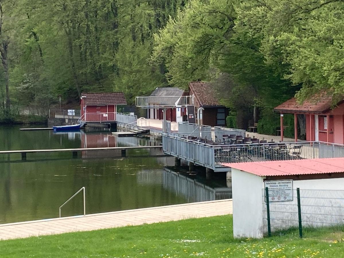 Waldseechalet Julius - Wemding Zewnętrze zdjęcie